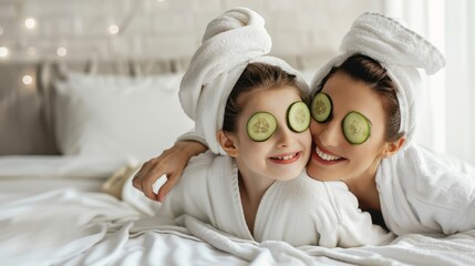 The mother-daughter spa day