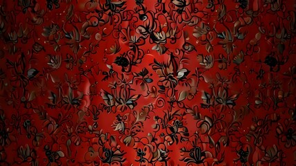 red wallpaper