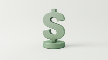 Fototapeta premium Three stacks of green bills. The bills are green and are stacked on top of each other. Concept of wealth and prosperity