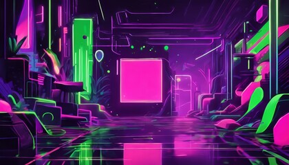 Obraz premium abstract background in Neo Memphis style