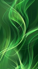  A close-up of a green background with a rising wave of smoke from the top