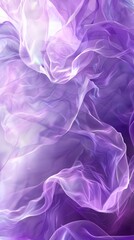 Obraz premium A tight shot of a purple-and-white background, featuring a substantial expanse of wavily folded fabric at its base