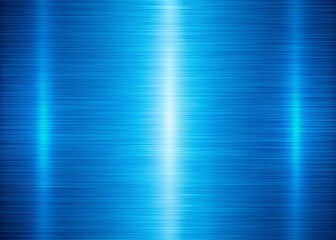 Vibrant blue metallic background with subtle gradient and slight brushed texture, ideal for technology, corporate, or futuristic themed design projects and visual elements.