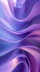  A tight shot of a smartphone displaying a blurred, violet-blue swirl pattern