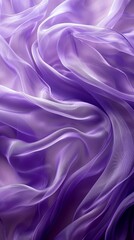 Obraz premium A tight shot of purple fabric with an expansive, wavy lower portion