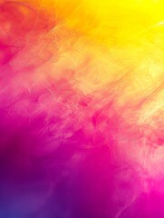 Obraz premium A pink and yellow abstract background with a yellow and purple background