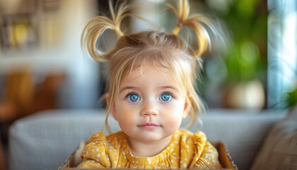 portrait of a little girl