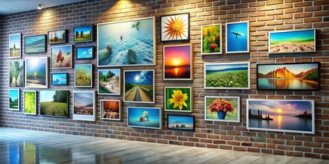A picture on a wall informative Vibrant engaging Creative AI