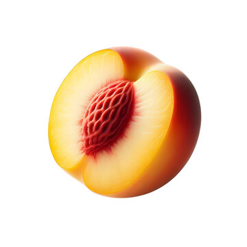 Fresh Ripe Peach Juicy and Vibrant Fruit Perfect for Healthy Eating and Summer Recipes | Microstock Image