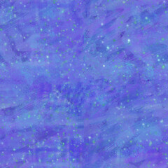 Abstract starry blue seamless pattern