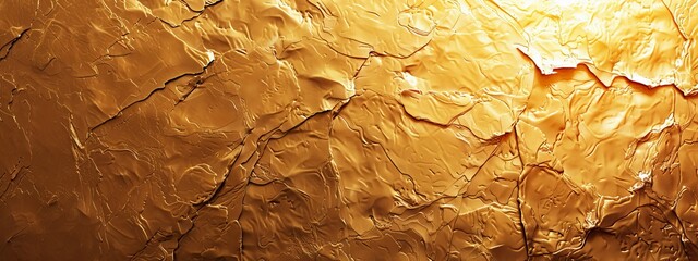  A tight shot of a wall, showcasing a painting leaned against it Light illuminating the wall from behind