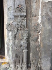 Obraz premium 11th - Century Ambreshwar Shiva temple, Mumbai, Maharashtra, India