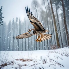 eagle in flight