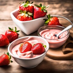 strawberries in a bowl