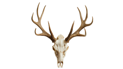 Deer skull transparent background