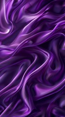 Obraz premium A tight shot of a purple backdrop, featuring undulating waves at its upper and lower edges