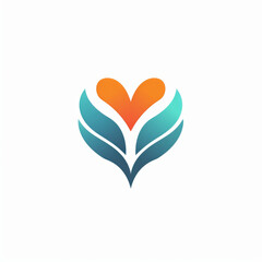 Medical logo healthcare point of care three colors simple