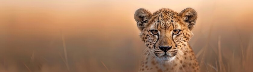 Fototapeta premium Cheetah Close Up.