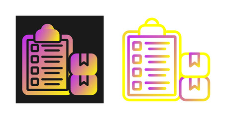 Inventory Management Vector Icon