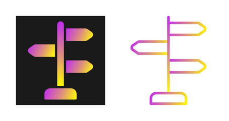 Obraz premium Pointers Vector Icon