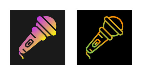Fototapeta premium Microphone Vector Icon