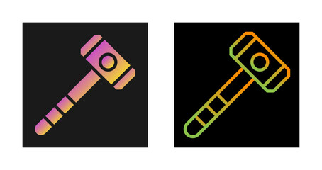 Hammer Vector Icon