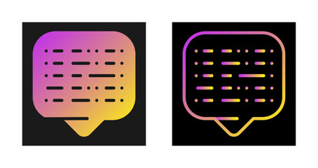 Morse Code Vector Icon © Graphic Nehar