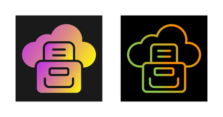 Cloud Compliance Vector Icon