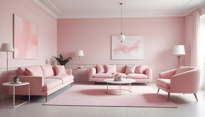 Photo interior modern design room 3d illustration