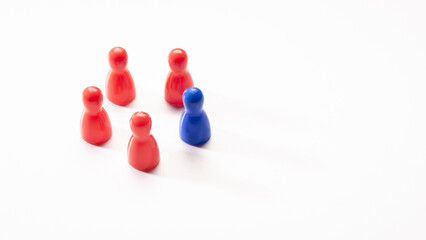 blue in five red team