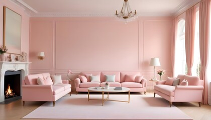 Photo interior modern design room 3d illustration