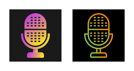 Microphone Vector Icon