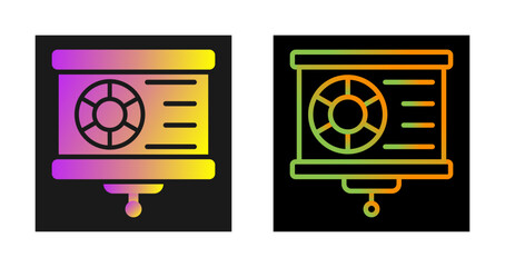 Data Visualization Vector Icon