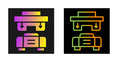 Press Machine Vector Icon