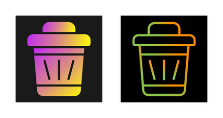 Trash Vector Icon
