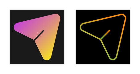 Paper Plane Vector Icon