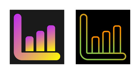 Chart Histogram Vector Icon