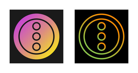 Menu Dots Vertical Vector Icon