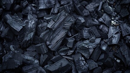 Nuclear Charcoal: A Unique Material with Potential Energy Storage and Environmental Applications