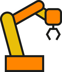 Robotic Arm Icon
