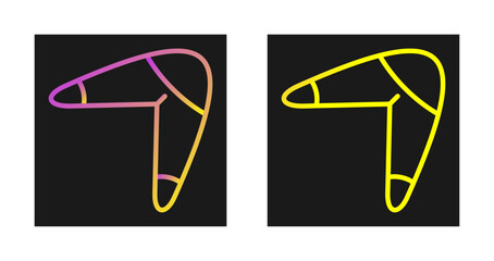 Boomerang Vector Icon
