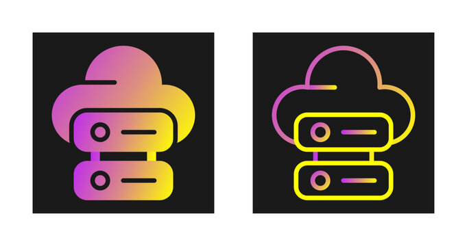 Web Hosting Vector Icon