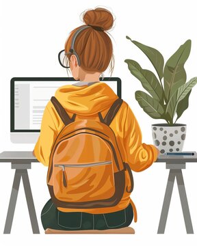 Ethical online behavior, firewall-protected student activities, secure digital learning