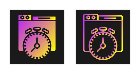 Cron Jobs Vector Icon