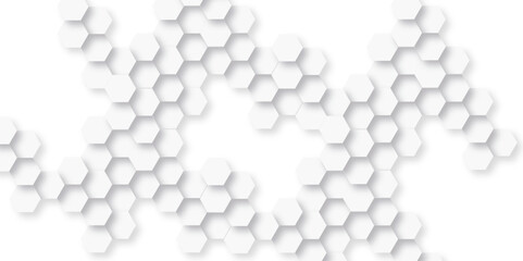 Background with hexagons. Abstract background with lines. white texture background. hexagon abstract background. Surface polygon pattern with glowing hexagon paper texture and futuristic business