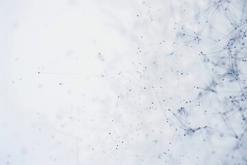 A complex neural network diagram showcases intricate connections and data patterns in a minimalist design.