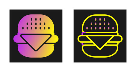 Burger Vector Icon