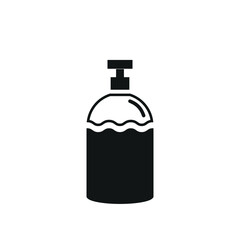 Liquid soap bathroom icon vector design templates simple and modern