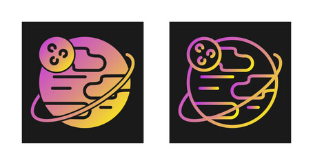 Planet Vector Icon