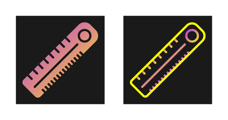 Ruler Vector Icon